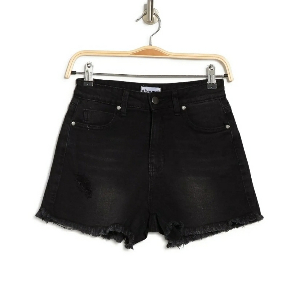 Abound Frayed Hem Denim Shorts, Size 30